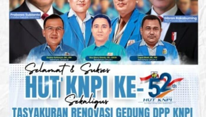 KNPI Rayakan HUT ke-52, Siapkan KNPI Award 2025 dan Dukung Asta Cita Prabowo