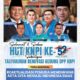 Ketua Umum DPP KNPI Ali Hanafiah saat memberikan keterangan pers HUT KNPI ke-52