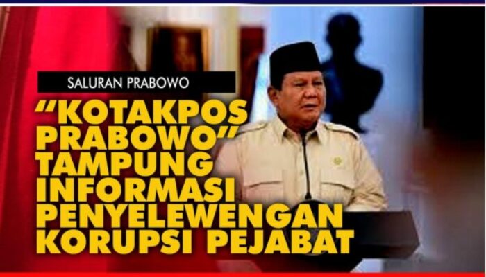 Prabowo Buka Kotak Pos Antikorupsi, LSM LIRA Ajak Warga Bongkar Skandal Pejabat dari Pusat hingga Desa