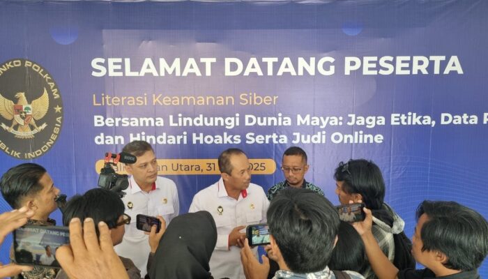 Deputi Kemenko Polkam: Literasi Siber Kunci Tangkal Hoaks dan Judi Online