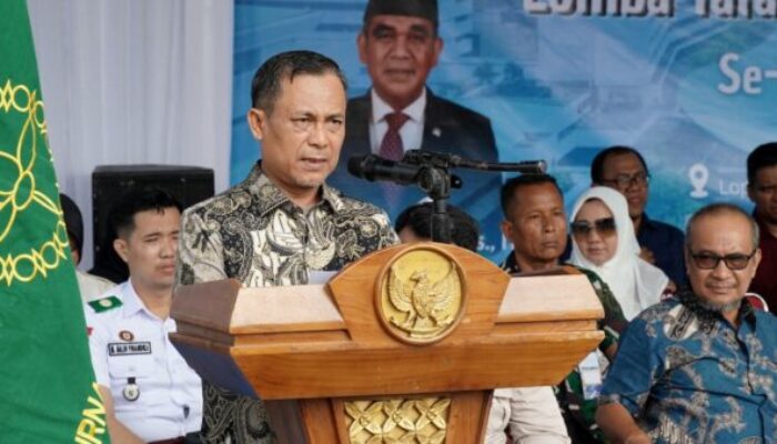 Pemprov Lampung Dorong Pembentukan Karakter Pemuda Lewat Lomba Baris-Berbaris dan Upacara Bendera