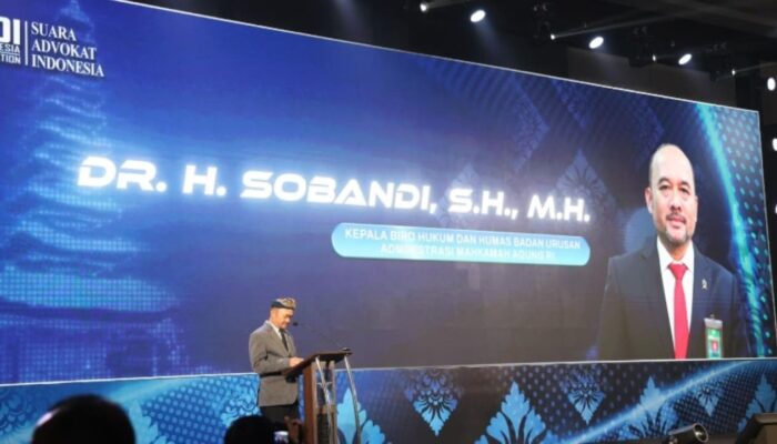 MA Harap Peradi SAI Jadi Pelopor Transformasi Digital dalam Profesi Advokat