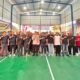 Atlet bertanding dalam Turnamen Tenis Meja Naruto Cup 2025 di Kota Serang