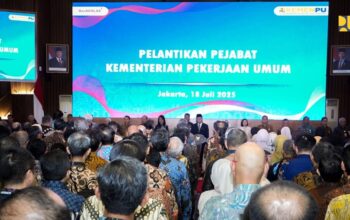 Menteri Dody Hanggodo melantik pejabat Kementerian PU