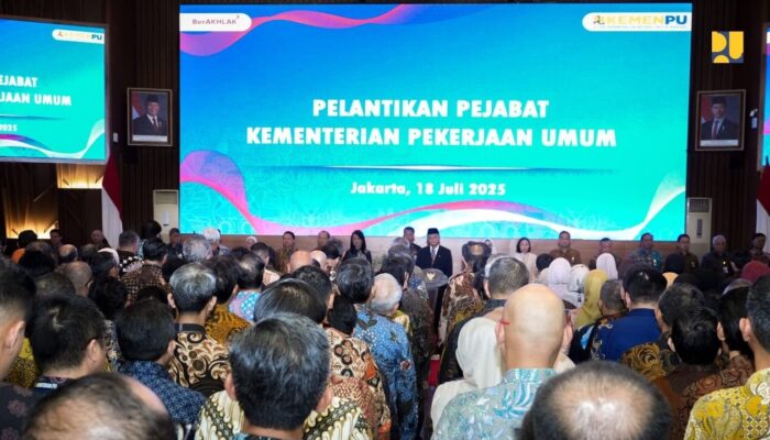 Menteri PU Lantik 520 Pejabat Baru, Dorong Akselerasi Infrastruktur Menuju Indonesia Emas