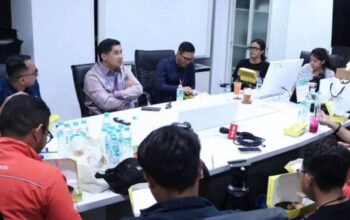Ilustrasi rusun sederhana di kawasan perkotaan padat