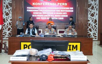 Polisi Polda Kaltim ungkap kasus pembunuhan berencana di Paser