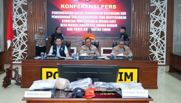 Polda Kaltim Bongkar Kasus Pembunuhan Berencana di Paser, Satu Korban Tewas