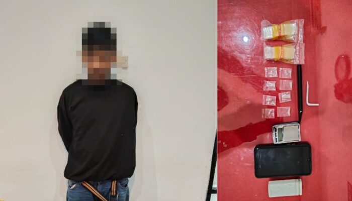 Pengedar Sabu Ditangkap di Garasi Rumah, Polisi Sita Barang Bukti Lengkap