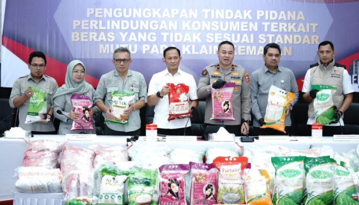 201 Ton Beras Oplosan Disita Bareskrim: Mutu Tak Sesuai, Masyarakat Rugi Miliaran