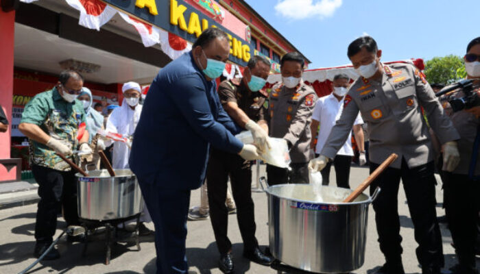 Operasi Antik Telabang 2025: Polda Kalteng Ungkap 9,9 Kg Sabu dari 131 Tersangka