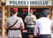 Kapolres Simeulue Pimpin Sertijab Kasat Reskrim dan Kasipropam, Ini Pesan Pentingnya