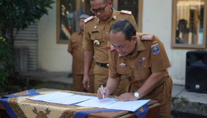 Sri Amanto Resmi Pimpin Dinas Kominfo Kota Metro, Subehi Ucapkan Perpisahan Mengharukan