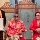 Tundra Meliala menerima gelar Kanjeng Raden Ario dari Raja Surakarta