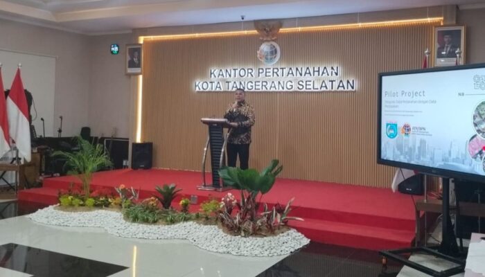 Wamen ATR/BPN Minta Proyek Integrasi NIB-NOP di Tangsel Tak Mandek di Tengah Jalan