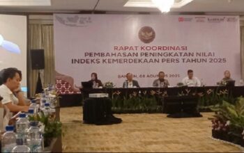 Banten Masuk 10 Besar Nasional Indeks Kebebasan Pers 2024, Pemerintah Dorong Kolaborasi Sehat dengan Media