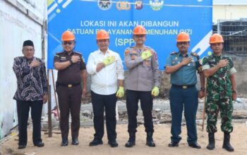 Groundbreaking Dapur SPPG Polres Ketapang