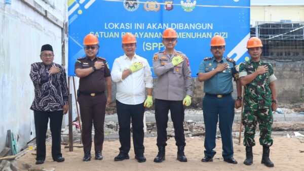Groundbreaking Dapur SPPG Polres Ketapang