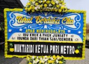 Ibunda Pembina PWRI Kota Metro Berpulang, Keluarga Besar PWRI Sampaikan Belasungkawa