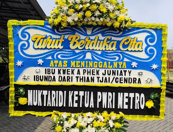 Ibunda Pembina PWRI Kota Metro Berpulang, Keluarga Besar PWRI Sampaikan Belasungkawa