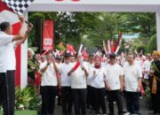 Kementerian PU Gelar Jalan Sehat dan Festival Merdeka Rayakan HUT ke-80 Kemerdekaan RI