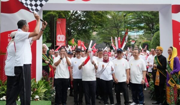 Kementerian PU Gelar Jalan Sehat dan Festival Merdeka Rayakan HUT ke-80 Kemerdekaan RI
