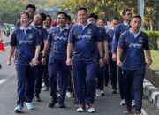 Meriahkan HUT ke-80 RI, Kantor Imigrasi Jakarta Pusat Gelar Jalan Santai