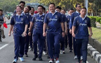 Meriahkan HUT ke-80 RI, Kantor Imigrasi Jakarta Pusat Gelar Jalan Santai
