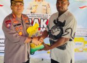 Polda Papua Barat Gelar Gerakan Pangan Murah Serentak di 7 Lokasi, Salurkan 13 Ton Beras untuk 2.650 Warga