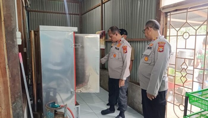Polres Simeulue Tinjau Dapur SPPG, Pastikan Program Makan Bergizi Gratis Tepat Sasaran