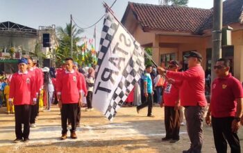 Semarak HUT ke-80 RI, Kecamatan Cirinten Gelar Lomba Gerak Jalan Meriahkan Perayaan