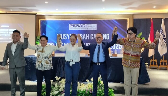 Stefanus Gunawan Kembali Pimpin Peradi SAI Jakarta Barat 2025–2030, Fokus Penguatan Layanan Hukum Pro Bono