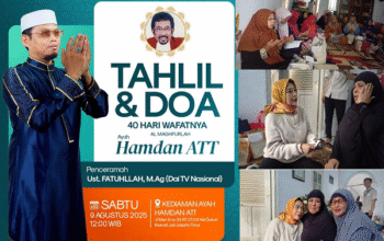 Tahlilan 40 Hari Kepergian Hamdan ATT Penuh Haru