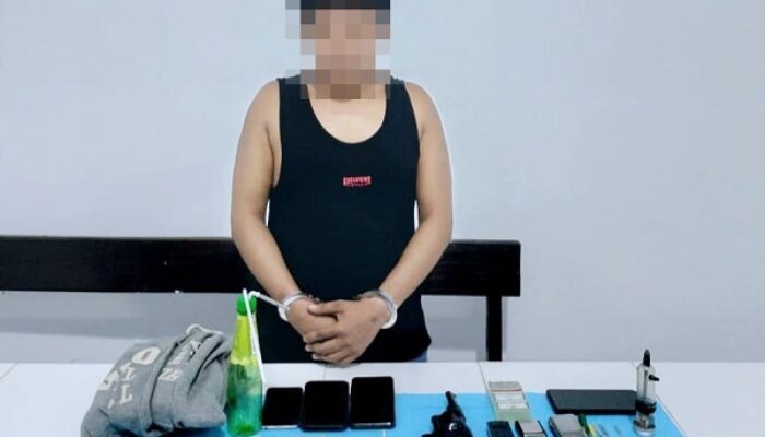 Tangkap Pengedar Sabu, Polsek Tumbang Titi Amankan 9 Paket dan Senjata Api Rakitan