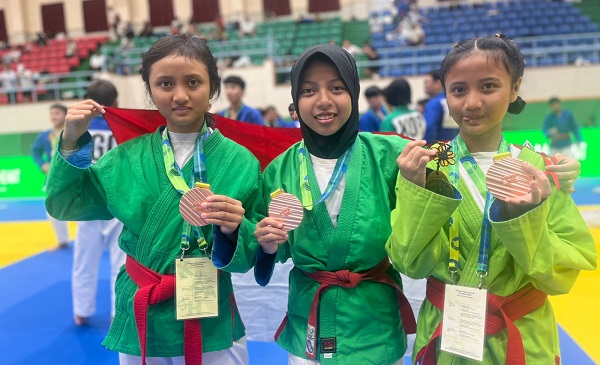 Indonesia Raih Tiga Medali untuk Kategori Junior & Cadet di Asian Kurash Championship 2025
