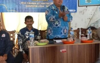 Camat Cirinten Hadiri Musdes Penggunaan Dana Desa untuk Program Ketahanan Pangan 2025 di Desa Cibarani
