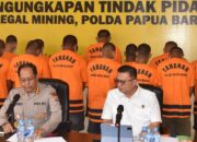 Polda Papua Barat Ungkap Tambang Emas Ilegal di Distrik Masni, Dua Tersangka Diamankan