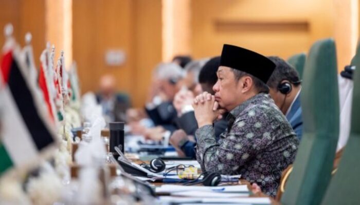Wamenlu RI Tegaskan di OKI: Palestina Takkan Pernah Tumbang oleh Aneksasi Gaza