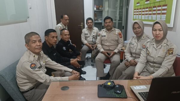 ASN Polda Sumsel mengikuti Bimtek secara virtual dari Hotel Grand Kemang Jakarta