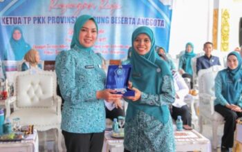 Ketua TP PKK Lampung canangkan Desa TAPIS di Sukamulya Pringsewu