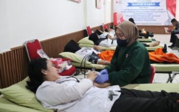 Donor darah dan bakti sosial Rutan Jakarta Pusat peringati HUT RI ke-80