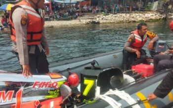 Insiden crash F1 Powerboat 2025 di Danau Toba berhasil ditangani cepat Polda Sumut