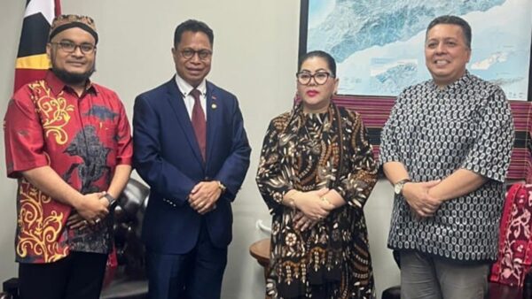 GKR Pakoe Boewono bersama Dubes Timor Leste di Jakarta
