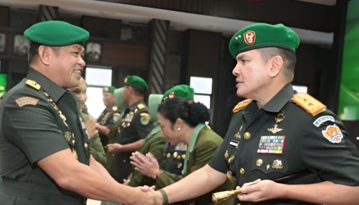 Mayjen Rano Tilaar Resmi Jabat Gubernur Akmil, Pesan Tegas Jenderal Maruli untuk Pemimpin Baru