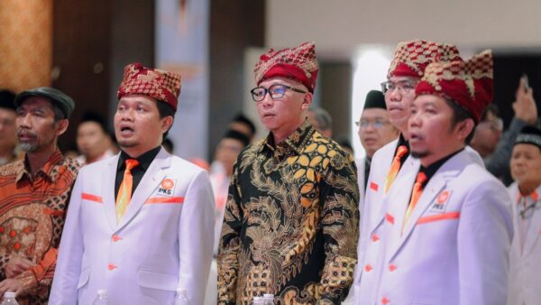 Gubernur Lampung Rahmat Mirzani Djausal menghadiri Muswil VI PKS di Bandar Lampung