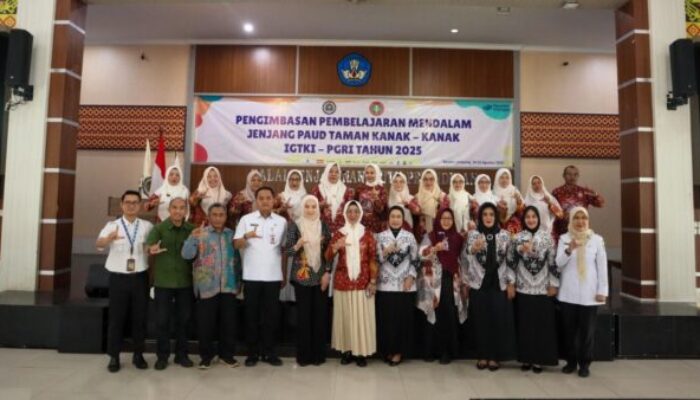 Bunda PAUD Lampung Dorong Guru PAUD Tingkatkan Profesionalisme Lewat Deep Learning
