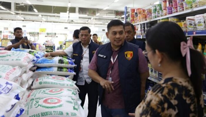 Satgas Pangan Polda Sumut Temukan Beras Medium Dijual di Atas HET di Medan