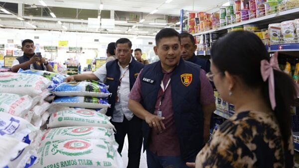 Satgas Pangan Polda Sumut cek harga beras di Medan