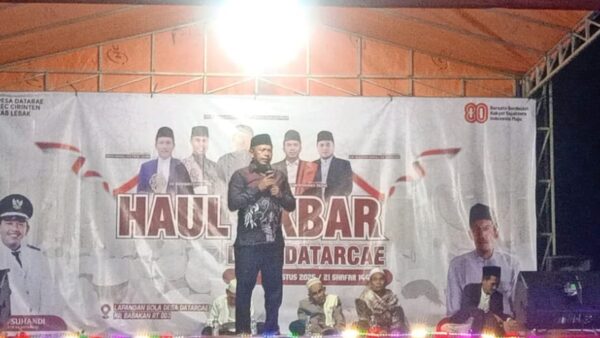 Haul Akbar Desa Datarcae dalam rangka HUT ke-80 RI di Lebak Banten