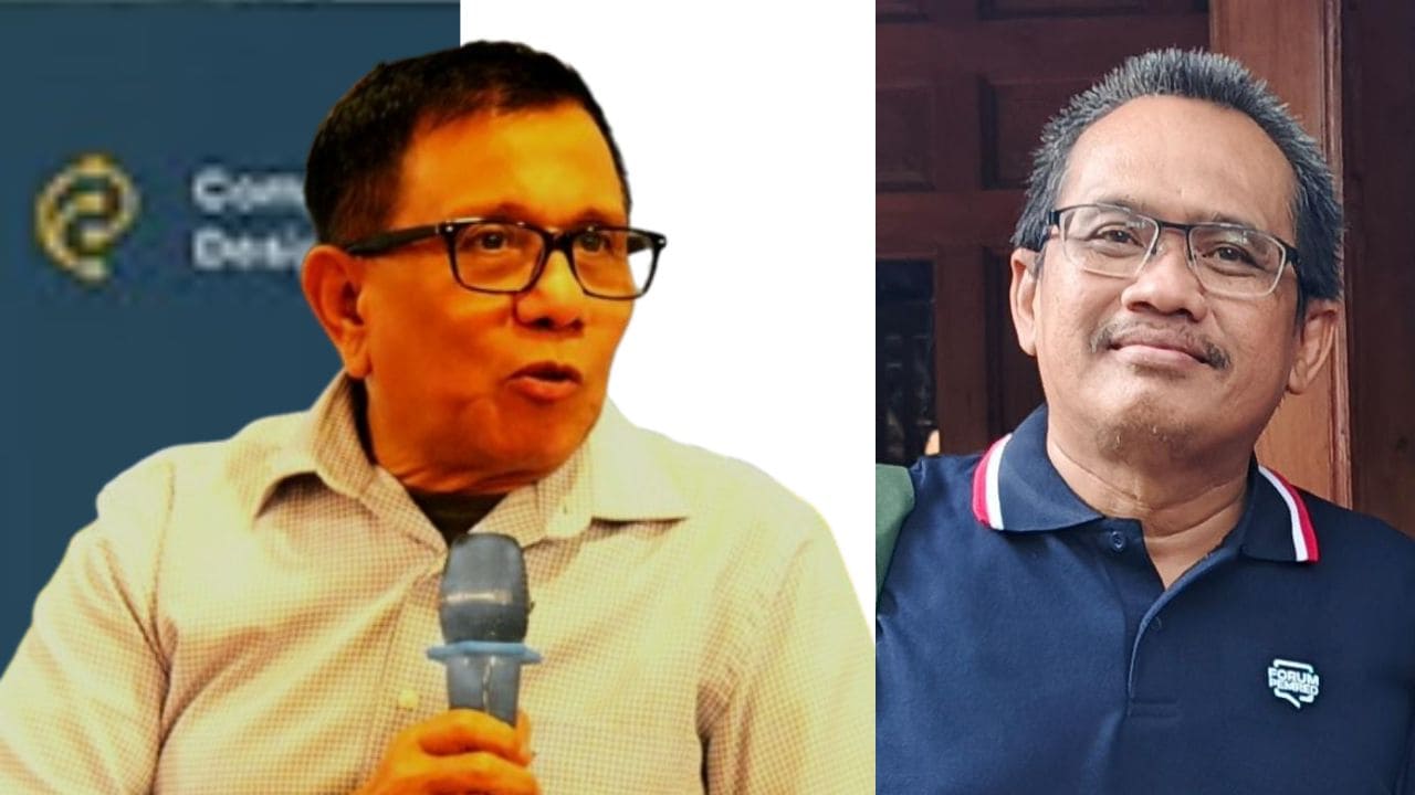 Hendry Ch Bangun saat memimpin Persatuan Wartawan Indonesia